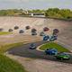 Just a fraction of the hundreds of cars present at the anniversary meeting in 2011